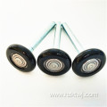 2*7 garage door black nylon rollers